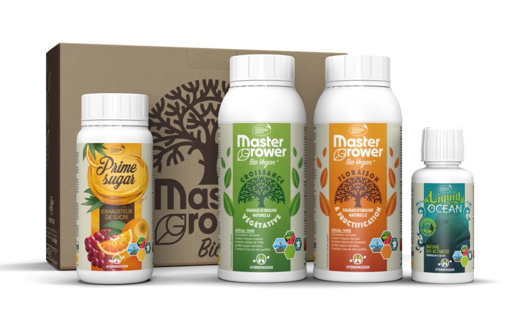 Pack d'engrais Master grower pour la culture biologique 